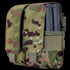 Condor Double M14 Mag Pouch Gen II in Scorpion OCP with two rifle magazines partially visible in separate compartments.